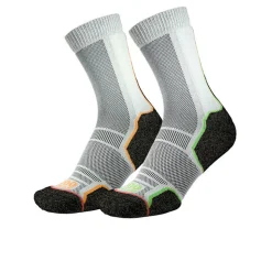 1000 Mile Trek Repreve Single Layer Crew Socks (Twin Pack)