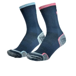 1000 Mile Walk Repreve Single Layer Calf Length Women's Socks (Twin Pack) - SS25