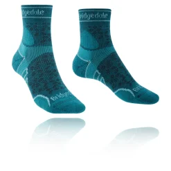 Bridgedale Trail Run Lightweight T2 Merino Sport Women's 3/4 Crew Socks - SS25
