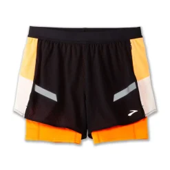 Brooks Run Visible 4 Inch 2-in-1 2.0 Women's Shorts - AW24