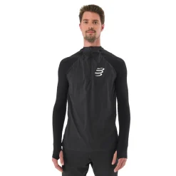 Compressport Hurricane Windproof Seamless Half Zip Top - AW24