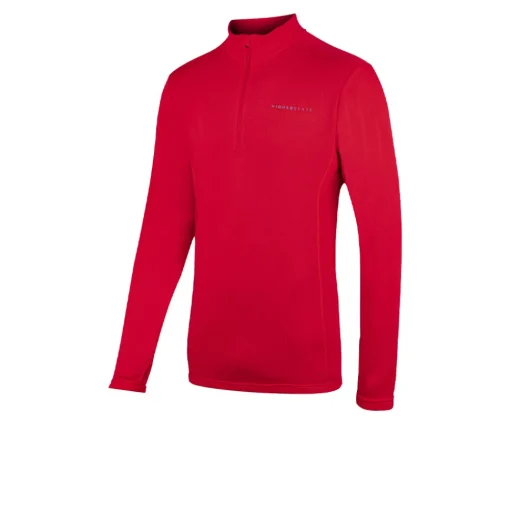 Higher State L/S 1/4 Zip Thermal Grid Top