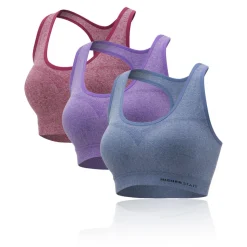 Higher State Seamless Women's Low Impact Sports Bra (3 Pack)
