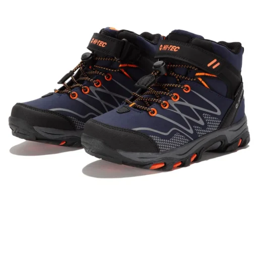 Hi-Tec Blackout Mid Waterproof Junior Walking Shoes - AW24