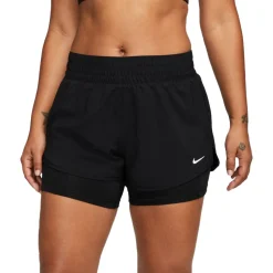 Nike Dri-FIT One Mid-Rise 3 Inch 2-in-1 Women's Shorts - SU25