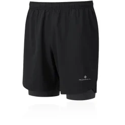 RonHill Life 7 Inch Twin Running Shorts