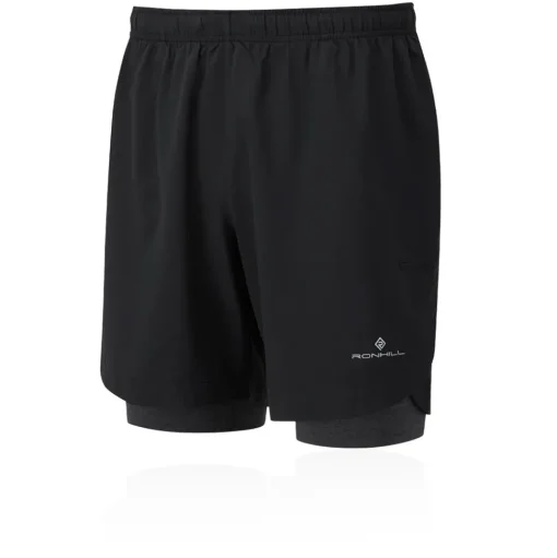 RonHill Life 7 Inch Twin Running Shorts