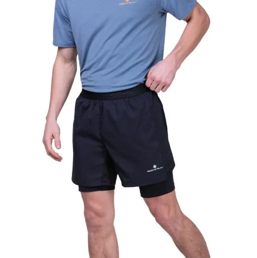RonHill Tech 5" Twin Shorts - SS25