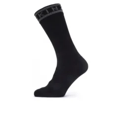 SealSkinz Waterproof Warm Weather Mid Length Socks With Hydrostop